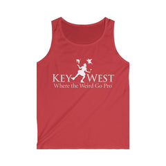 Key West Men's Softstyle Tank Top - Beach Vibes, Casual Summer Wear