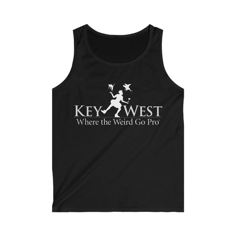Key West Men's Softstyle Tank Top - Beach Vibes, Casual Summer Wear